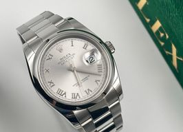 Rolex Datejust 36 116200 (2012) - Silver dial 36 mm Steel case