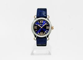 Chopard Happy Sport 278582-6012 (2024) - Blauw wijzerplaat 36mm Staal