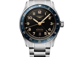 Longines Spirit L3.812.4.60.6 (2025) - Black dial 42 mm Steel case