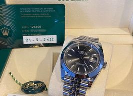 Rolex Datejust 41 126300 (2022) - Grey dial 41 mm Steel case
