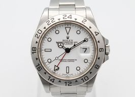 Rolex Explorer II 16570 (1995) - Wit wijzerplaat 40mm Staal