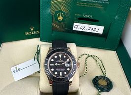 Rolex Yacht-Master 40 126655 (2023) - Black dial 40 mm Rose Gold case
