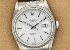 Rolex Datejust 36 16234 (1994) - Wit wijzerplaat 36mm Staal