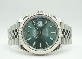 Rolex Datejust 41 126334 (2023) - Green dial 41 mm Steel case