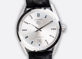 TAG Heuer Carrera Calibre 5 WBN2111.FC6505 (2022) - Black dial 39 mm Steel case