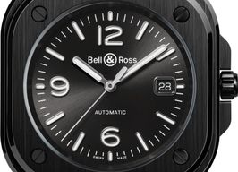 Bell & Ross BR 05 BR05A-BL-CE/SCE (2024) - Wit wijzerplaat 42mm Keramiek