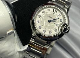 Cartier Ballon Bleu 28mm WE902073 (2022) - Zilver wijzerplaat 28mm Staal