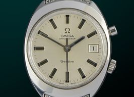 Omega Genève 146.009 (1969) - Wit wijzerplaat 35mm Staal
