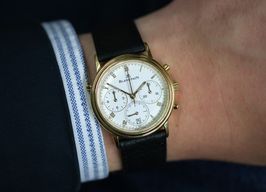 Blancpain Villeret 1186 (1993) - Wit wijzerplaat 34mm Geelgoud