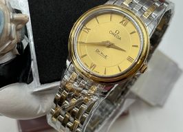 Omega De Ville Prestige 424.20.27.60.08.001 (2023) - Champagne dial 27 mm Gold/Steel case