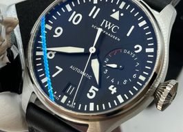 IWC Big Pilot IW501001 (2023) - Zwart wijzerplaat 46mm Staal