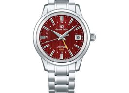 Grand Seiko Elegance Collection SBGJ273 (2022) - Rood wijzerplaat 39mm Staal