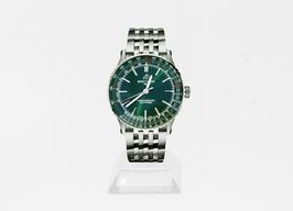 Breitling Navitimer A17329371L1A1 (2024) - Groen wijzerplaat 41mm Staal