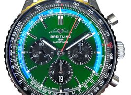 Breitling Navitimer 01 (46 MM) AB0137241L1P1 (2024) - Groen wijzerplaat 46mm Staal