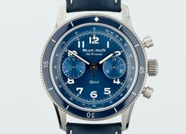 Blancpain Air Command AC02 12B40 63B (2022) - Blauw wijzerplaat 43mm Titanium