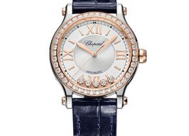 Chopard Happy Sport 278608-6003 (2024) - Zilver wijzerplaat 33mm Goud/Staal