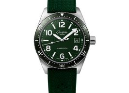 Glashütte Original SeaQ 1-39-11-13-83-37 (2023) - Groen wijzerplaat 40mm Staal