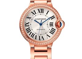 Cartier Ballon Bleu 36mm WJBB0064 (2023) - Wit wijzerplaat 37mm Roségoud