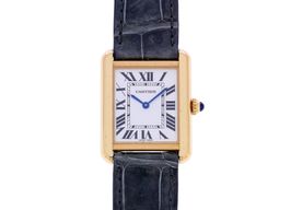 Cartier Tank Solo W5200024 (2018) - Zilver wijzerplaat 31mm Roségoud