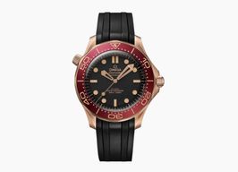 Omega Seamaster Diver 300 M 210.92.42.20.01.003 (2025) - Zwart wijzerplaat 42mm Roségoud