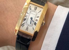 Cartier Tank Américaine WGTA0134 (2025) - Silver dial 24 mm Rose Gold case