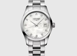 Longines Conquest Classic L2.386.4.87.6 (2025) - Pearl dial 34 mm Steel case