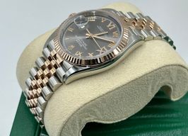 Rolex Datejust 126231 VIIX GREY ROMAN JUB (2025) - Grey dial 36 mm Gold/Steel case