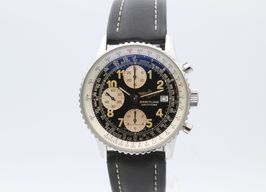 Breitling Old Navitimer A13022.1 (Onbekend (willekeurig serienummer)) - Zwart wijzerplaat 41mm Staal