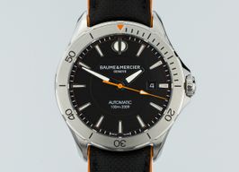 Baume & Mercier Clifton M0A10338 (Onbekend (willekeurig serienummer)) - Zwart wijzerplaat 42mm Staal