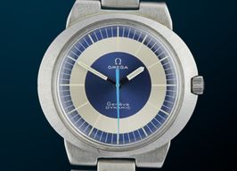 Omega Genève 135.033 (1968) - Blauw wijzerplaat 41mm Staal