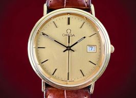 Omega Vintage 196.7500 (1973) - Gold dial 33 mm Yellow Gold case