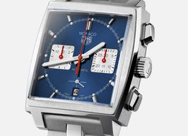 TAG Heuer Monaco CBL2111.BA0644 (2024) - Blauw wijzerplaat 39mm Staal