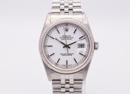 Rolex Datejust 36 16234 (2002) - White dial 36 mm Steel case