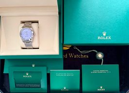 Rolex Oyster Perpetual 36 126000 (2026) - Purple dial 36 mm Steel case