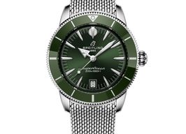 Breitling Superocean Heritage AB3110361L1A1 (2025) - Groen wijzerplaat 40mm Staal