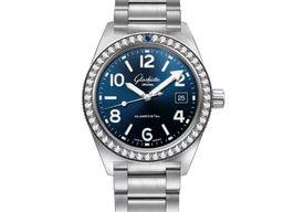 Glashütte Original SeaQ 1-39-11-09-82-70 (2023) - Blauw wijzerplaat 40mm Staal