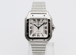 Cartier Santos WSSA0029 (2023) - Silver dial 35 mm Steel case