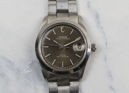 Tudor Prince Oysterdate 7966/0 (1968) - Grijs wijzerplaat 34mm Staal