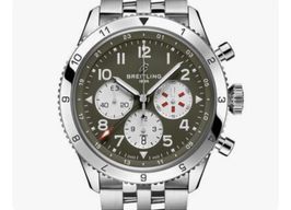 Breitling Aviator 8 AB04452A1L1A1 (2024) - Green dial 46 mm Steel case