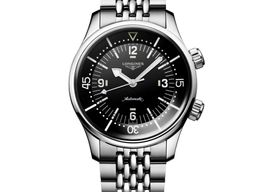 Longines Legend Diver L3.764.4.50.7 (2025) - Zwart wijzerplaat 39mm Staal