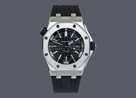 Audemars Piguet Royal Oak Offshore Diver 15703ST.OO.A002CA.01 (2013) - Zwart wijzerplaat 42mm Staal