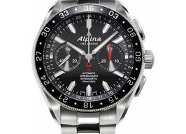 Alpina Alpiner AL-860B5AQ6B (2024) - Zwart wijzerplaat 44mm Staal