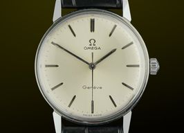 Omega Genève 135.011 (1970) - Wit wijzerplaat 34mm Staal