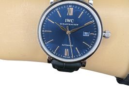 IWC Portofino Automatic IW356523 (2024) - Blauw wijzerplaat 40mm Staal