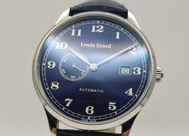 Louis Erard Unknown Louis Erard 226 Automatic Small Box (Unknown (random serial)) - Blue dial 40 mm Steel case