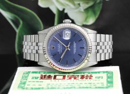 Rolex Datejust 36 16234 (2000) - Blue dial 36 mm Steel case