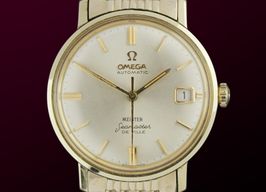 Omega Seamaster 166.020 (1963) - White dial 34 mm Gold/Steel case