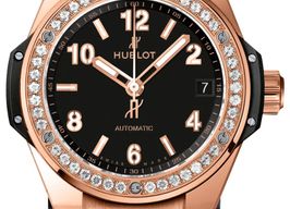 Hublot Big Bang 465.OX.1180.RX.1204 (2023) - Zwart wijzerplaat 39mm Roségoud