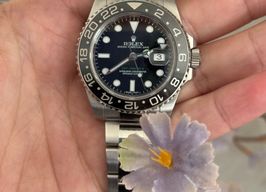 Rolex GMT-Master II 116710LN (2016) - Zwart wijzerplaat 40mm Staal