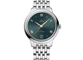 Omega De Ville 434.10.34.20.10.001 (2024) - Groen wijzerplaat 34mm Staal